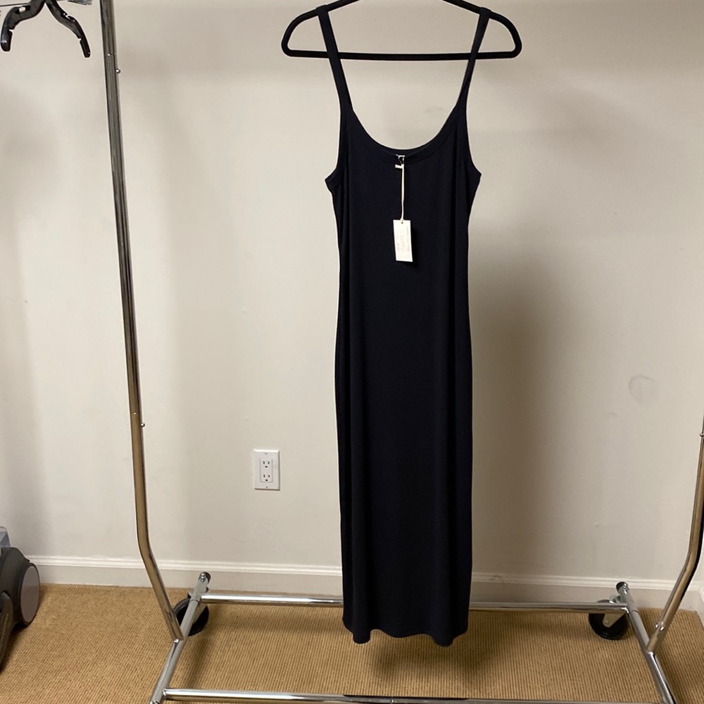 Z Supply Black Midi Dress